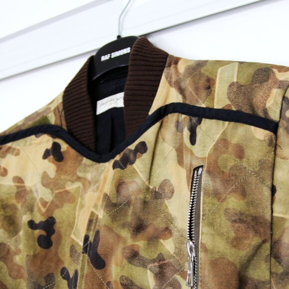 SS13 DRIES VAN NOTEN MILITARY CAMOUFLAGE JACKET 48 - Picture 3 of 8